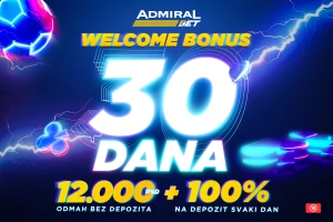 Mesec dobrodošlice - Bonus koji traje 30 dana
